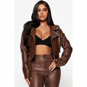 Fashion Nova PU Jacket